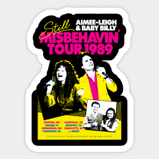 Still Misbehavin' Tour 1989 Sticker